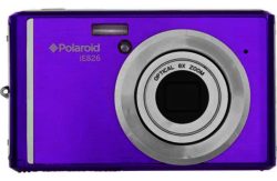 Polaroid IE826 18MP Compact Digital Camera - Purple